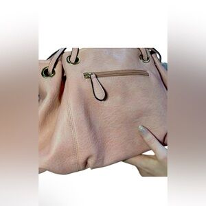 VIETA Fashion Blush Pink Shoulder Bag